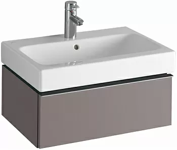 Geberit iCon 840262000 Шкафчик под раковину 595x240x477 мм платина, глянец, лак