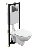 Cersanit PARVA 64231 Инсталляция + Панель смыва