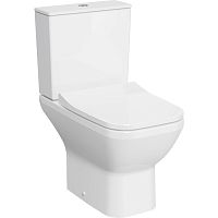 Vitra 9833B003-7205 Integra Square Open-Back Унитаз-компакт напольный 37х62 см, с тонким сиденьем, белый