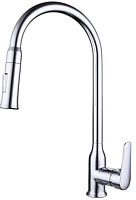 Bravat F7362395CP-ENG Arden Смеситель для кухни с вытяжным изливом, хром