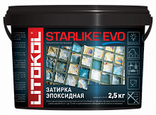 Litokol  STARLIKE EVO S105 (2.5кг) BIANCO TITANIO Эпоксидная затирка купить недорого в интернет-магазине Сквирел