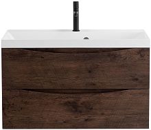 BelBagno MARINO-800-2C-SO-RW-P База под раковину 80х45 см, подвесная, Rovere Moro (темный дуб)