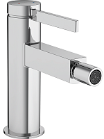 Hansgrohe 76200000 Finoris Смеситель для биде, со сливным клапаном Push-Open, хром