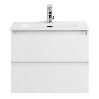BelBagno KRAFT 39-600/390-2C-SO-BO База под раковину 60х39 см, подвесная, Bianco Opaco (белый матовый) купить  в интернет-магазине Сквирел