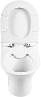 BelBagno BB1224CHR Ancona Чаша подвесного унитаза 37х55 см, безободкового, с креплением, белая