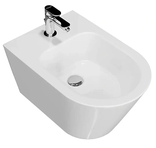 Kerama Marazzi PLM.bidet.02 Plaza Modern Биде подвесное 55х30 см, белый глянец