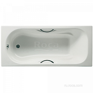 Roca 231060000 Malibu Чугунная ванна 160х75 см, белая