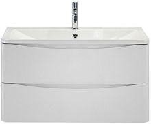 BelBagno ACQUA-900-2C-SO-BL База под раковину 90х45 см, подвесная, Bianco Lucido (белый глянец) купить  в интернет-магазине Сквирел