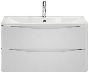 BelBagno ACQUA-900-2C-SO-BL База под раковину 90х45 см, подвесная, Bianco Lucido (белый глянец)