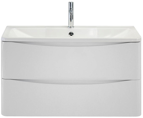 BelBagno ACQUA-900-2C-SO-BL База под раковину 90х45 см, подвесная, Bianco Lucido (белый глянец) купить  в интернет-магазине Сквирел