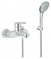 Grohe 33547002 Europlus II Смеситель для ванны, с душевым гарнитуром, хром