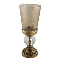 Migliore ML.CRS-60.212.BR CRISTALIA Cтакан настольный, стекло,бронза,SWAROVSKI