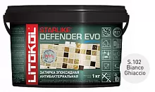 Эпоксидная затирка Litokol Starlike EVO S102 (1кг) Defender BIANCO CHIACCIO
