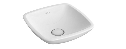 Villeroy & Boch 514911R3 Loop&Friends Раковина на столешницу 43х43 см, Pergamon CeramicPlus