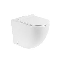 BelBagno BB2141CBR/BB2111SC Унитаз приставной безободковый с быстросъемным сидением с микролифтом SFERA-R