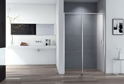 Cezares URBAN-B-12-140-C-CR Urban Душевая дверь 140 см, профиль хром