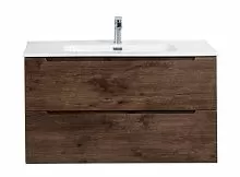 BelBagno ETNA-800-2C-SO-RW-P База под раковину 80х45.5 см, подвесная, Rovere Moro (темный дуб) купить  в интернет-магазине Сквирел