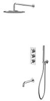 Whitecross Y brushed nickel YSET11NIB Смеситель скрытого монтажа