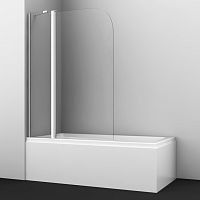 WasserKRAFT 35P02-110 Leine 35P Шторка для ванны распашная, прозрачное стекло