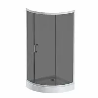 AM.PM W83G-315-090CG64 Like Душевое ограждение 90х90 см, хром/тонированное