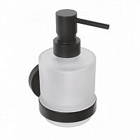 Bemeta 104109100 Dark Дозатор для жидкого мыла 14.5 см, настенный, черный купить  в интернет-магазине Сквирел