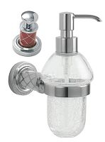 Boheme 10912-R-CR Murano Crome Дозатор для жидкого мыла, хром/рубиновый Boheme 10912-R-CR Murano Crome Дозатор для жидкого мыла, хром/рубиновый