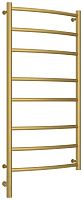 Сунержа 032-5800-1050 Галант 3.0 Полотенцесушитель электрический РЭБ, 1000х500 мм/ МЭМ левый, матовое золото