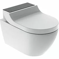 Geberit 146.294.SJ.1 AquaClean Tuma Comfort Подвесной унитаз-биде 36х55 см, белый/стекло черное