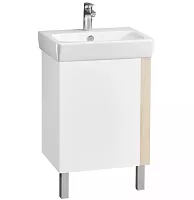 Акватон 1A257601AHB20 Кантри 55 Тумба под раковину, 51х42 см, белый/дуб верона