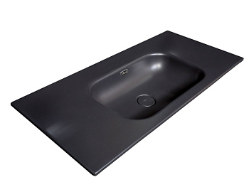 Раковина-столешница Armadi Art Vallessi 100 антрацит Керамика 838-100-A