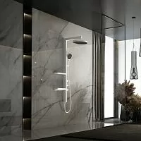 Vincea VSFS-3I11W Inspire Душевая стойка с изливом, белый