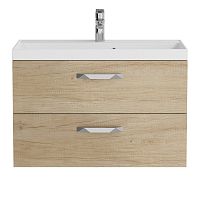 BelBagno AURORA-800-2C-SO-RNN База под раковину 80х45 см, подвесная, Rovere Nebrasca Nature (натуральный дуб Небраска)