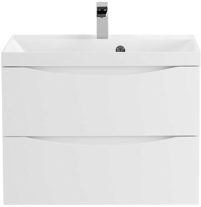 BelBagno MARINO-700-2C-SO-BL-P База под раковину 70х45 см, подвесная, Bianco Lucido (белый глянец)