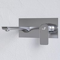 RGW 51140546-01 Shower Panels SP-46 Смеситель встраиваемый с изливом, хром RGW 51140546-01 Shower Panels SP-46 Смеситель встраиваемый с изливом, хром