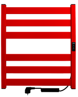 INDIGO LСLOKS5E60-50ERDRt Oktava Slim 5 Электрический полотенцесушитель без полочки, красный