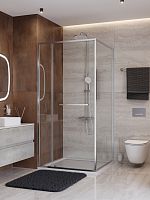 Cezares LUX LUX-AH-FS-11-100/90-C-CR Душевой уголок