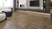 Каменно-полимерная плитка Alpine Floor Альпийский шеврон (Chevron Alpine) ECO 18-5 Макадамия Chevron