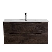 BelBagno MARINO-CER-N MARINO-CER-N-1000-2C-SO-RNG-P Тумба под раковину подвесная купить  в интернет-магазине Сквирел