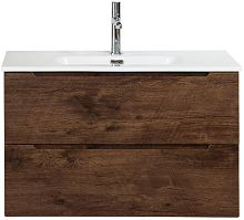BelBagno ETNA39-800/390-2C-SO-RW-P База под раковину 80х39 см, подвесная, Rovere Moro (темный дуб)