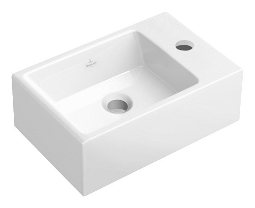 Villeroy & Boch 533341R1 Memento Раковина подвесная 40х26 см, альпийский белый CeramicPlus