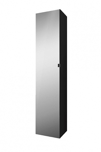AM.PM M70ACHML0356GM SPIRIT 2.0, шкаф-колонна, подвесной, левый, 35 см, зеркальный фасад: графит снято с производства