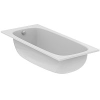 Ideal Standard T476201 i.life Ванна акриловая 180х80 см для встраиваемой установки, Euro White (евробелый)