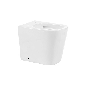 BelBagno BB120CBR Albano Чаша унитаза приставного 37х52 см, безободкового P-trape, белая