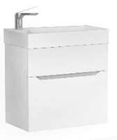 Jorno Folk.01.55/P/W/JR Folk Тумба под раковину, подвесная 55х32 см, белая