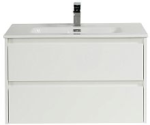 BelBagno KRAFT-1000-2C-SO-BO База под раковину 100х46 см, подвесная, Bianco Opaco (белый матовый) купить  в интернет-магазине Сквирел