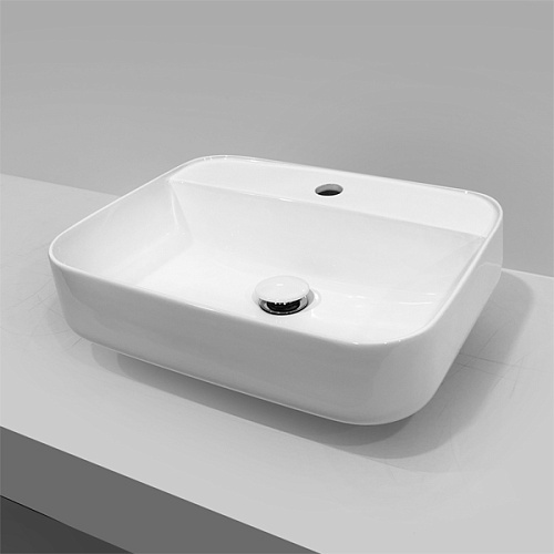 Comforty 00-00004143741 Раковина накладная 50х40 см, белая снято с производства