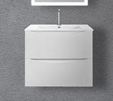 Vincea VMC-2MC600GW Mia База под керамическую раковину, 60х50 см, подвесная, G.White (белый глянцевый)