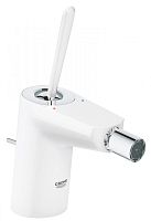 Grohe 24036LS0 Eurodisc Joystick Смеситель для биде, белая луна/хром