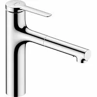 Hansgrohe 74801000 Zesis M33 160 Смеситель для кухни, с вытяжным душем, хром