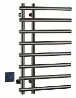 Boheme 722-GM Uno Полотенцесушитель электрический, сухой, 50x80 см, вороненая сталь